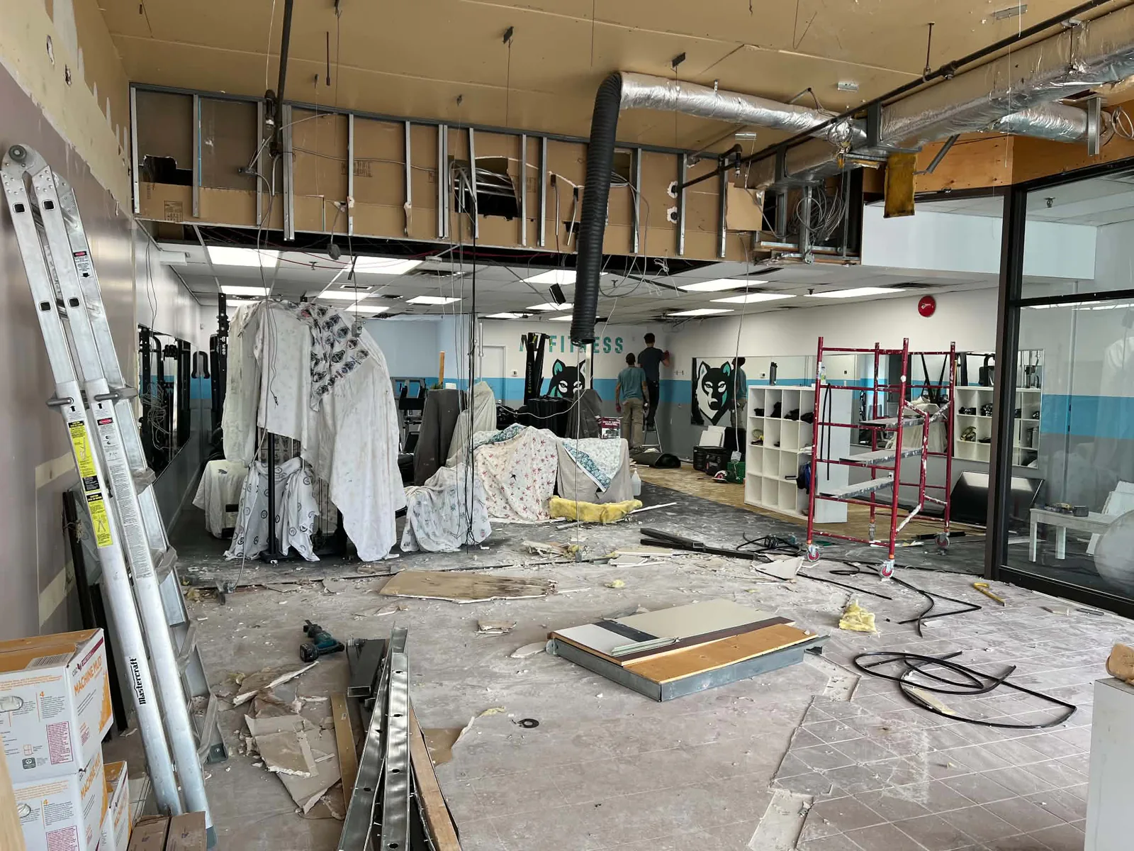 ML Fitness, avant les travaux